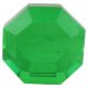 Green Flat Octagon Dresser Glass Wine Stopper Online